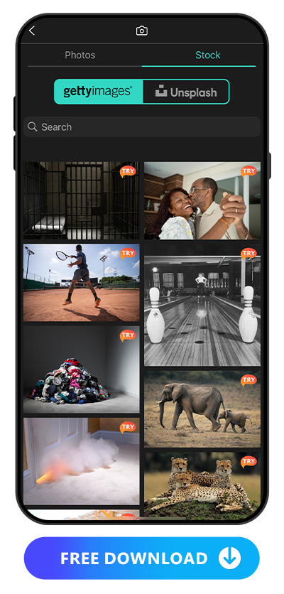 gettyimage stock of PhotoDirector